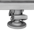 Thumbnail image #1 for Cres Cor Floor Lock Accessory for Restaurant Racks with 5-Inch Casters