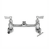 Thumbnail image #1 for Fisher Wall-Mounted Mixing Control Valve, 8-Inch Adjustable Centers, 1/2-Inch Inlet, 3/8-Inch Female Outlet