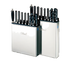 Thumbnail image #1 for Edlund 12-Slot Stainless Steel Knife Rack with 14-Inch Skirt and Pop-Out Inserts