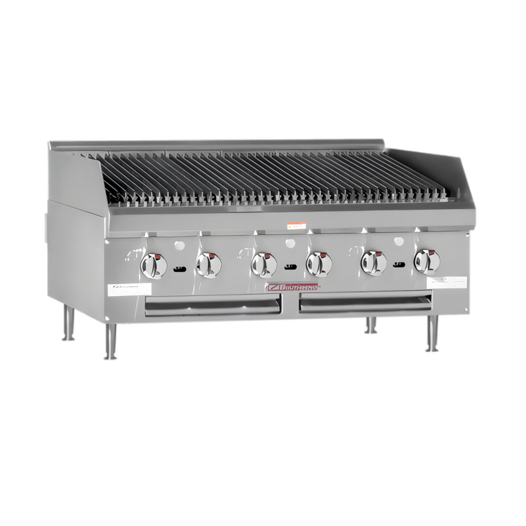 Product image #1 for Southbend HDC-36-316L Outdoor Gas Countertop Charbroiler, 36-Inch, 6-Burner, 316L Stainless Steel