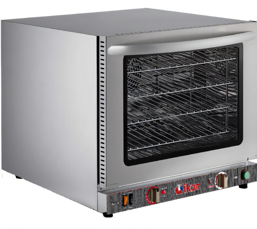 Product image #1 for IKON Cooking Half-Size Countertop Electric Convection Oven with Steam Injection, 2.3 Cu. Ft.