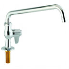 Thumbnail image #1 for T&S Brass equip 5F-1SLX10A Commercial Deck-Mount Single-Hole Faucet, Swivel Spout, Lever Handle, Low-Lead, 2.2 GPM