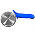 Thumbnail image #1 for Dexter Russell Sani-Safe 4-Inch Wheel Pizza Cutter with Replaceable Blade and Blue Polypropylene Handle