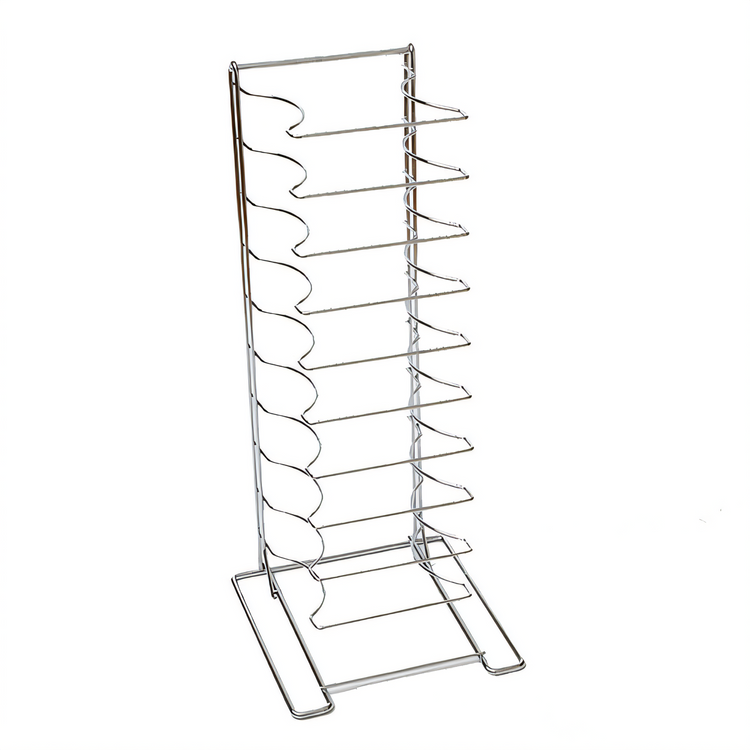 Product image #1 for American Metalcraft 11-Shelf Chrome Plated Steel Undercounter Pizza Pan Rack
