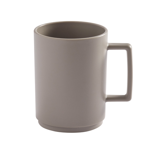 Product image #1 for American Metalcraft Unity Collection 12 oz Mocha Stackable Tritan Plastic Mug with Handle