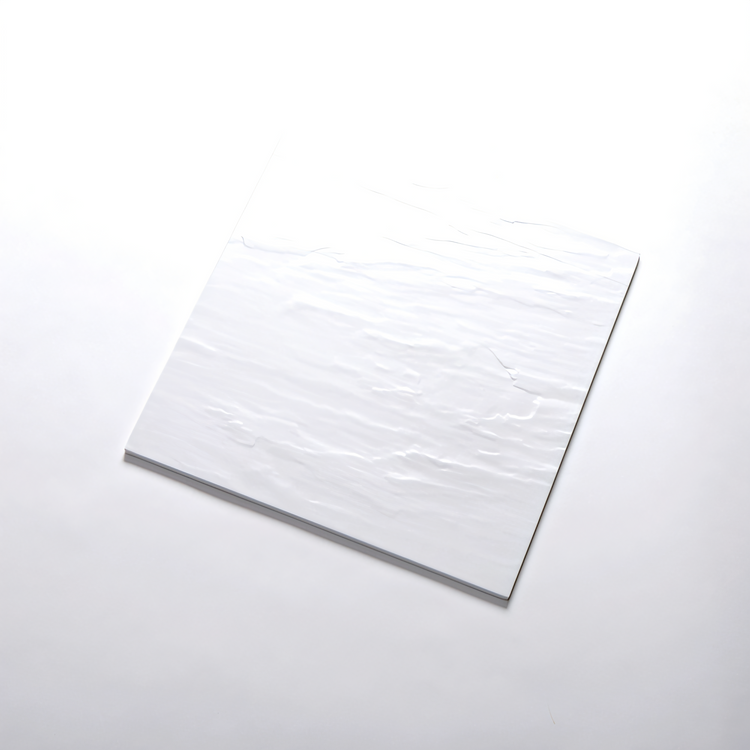 Product image #1 for 14-1/2 Inch Square Faux Slate Melamine Serving Platter, White