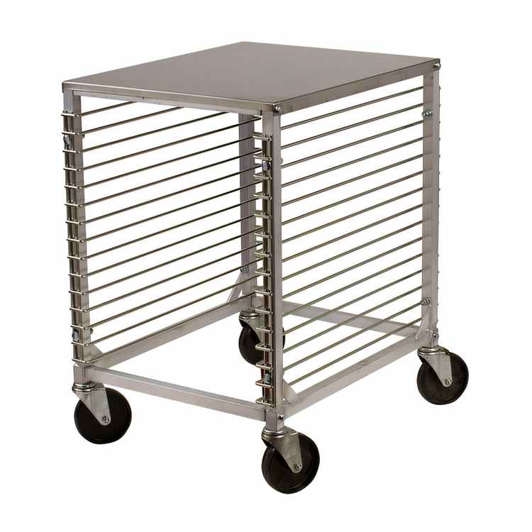 Product image #1 for Winco Mobile Aluminum Sheet Pan Rack, 15 Full-Size or 30 Half-Size Pan Capacity