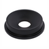 Thumbnail image #1 for Bronco Round Waste Container Funnel Lid for 32-Gallon Container, Black Polyethylene