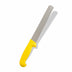 Thumbnail image #1 for Crestware 10-Inch Serrated Slicer Knife with Yellow Polypropylene Handle