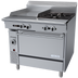 Thumbnail image #1 for Garland Cuisine Series Heavy Duty 36-Inch Gas Range with 2 Open Burners, 18-Inch Thermostatic Griddle, and Standard Oven