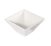 Thumbnail image #1 for Crestware Quattro 8-Inch Square Trumpet Bowl, 58 oz, Pearl White Ceramic