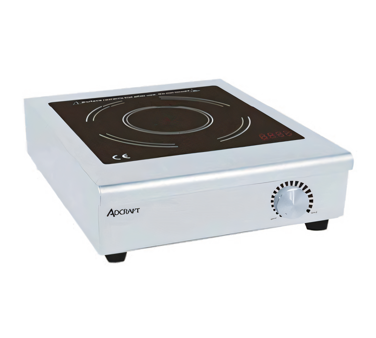 Product image #1 for Admiral Craft Single Burner Countertop Induction Cooktop, Manual Controls, 208V, 3000W
