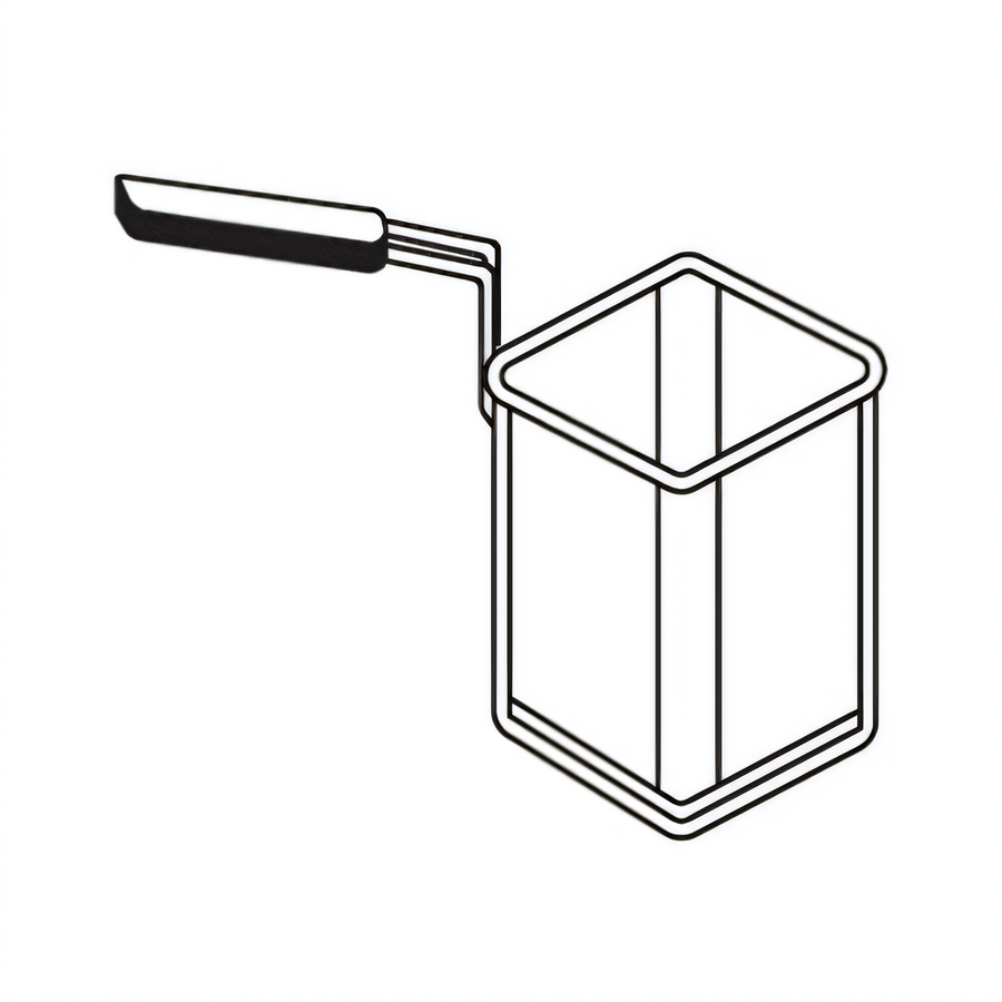 Product image #1 for Axis 1/6 Size Rectangular Pasta Basket for AX-GPC-1 and AX-GPC-2