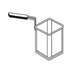Thumbnail image #1 for Axis 1/6 Size Rectangular Pasta Basket for AX-GPC-1 and AX-GPC-2
