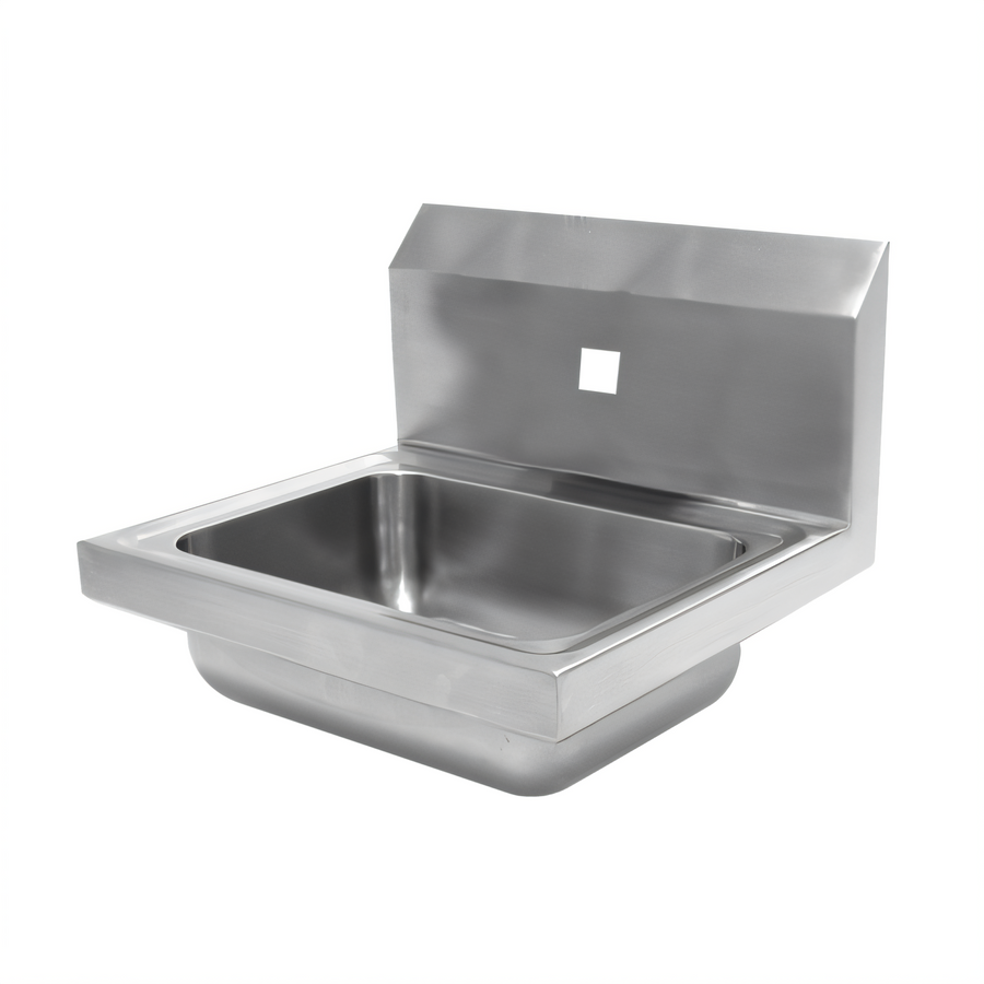 Product image #1 for Advance Tabco Special Value Wall-Mounted Hand Sink, 14 x 10 x 5-Inch Bowl, 304 Stainless Steel, Single Faucet Hole