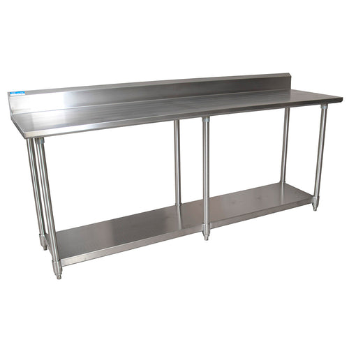 BK Resources QVTR5-8424 Stainless Steel Prep Tables