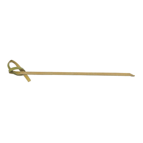 Product image #1 for Winco 4-Inch Decorative Bamboo Food Picks with Knotted Top, 100/Pack