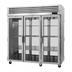 Thumbnail image #1 for Turbo Air PRO Series Pass-Thru Three-Section Heated Holding Cabinet with 6 Glass Doors, 78.1 Cu. Ft.