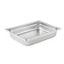 Thumbnail image #1 for Half-Size Straight-Sided Solid Stainless Steel Steam Table Pan, 2-1/2 Inch Deep, 25 Gauge