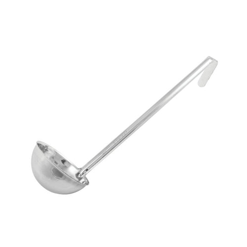 Product image #1 for Winco 8 oz Stainless Steel One-Piece Ladle with 12-1/2 Inch Handle
