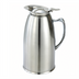 Thumbnail image #1 for Winco 20 Oz Double-Wall Insulated Stainless Steel-Lined Beverage Server with Lever Top, Satin Finish