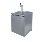 Thumbnail image #1 for Micro Matic USA Pro-Line MDD23S-E 25-Inch One-Section Self-Contained Draft Beer Cooler with 1-Faucet Stainless Steel Tower, 8.4 Cu. Ft.