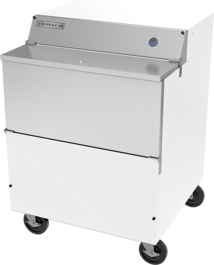 Product image #1 for Beverage-Air SMF34HC-1-W 34-Inch Single-Access Forced-Air School Milk Cooler, White