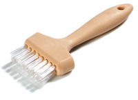 Sparta High-Temperature Waffle/Griddle Brush, 7 x 3 Inch, Extra Stiff Teflon Bristles