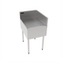 Thumbnail image #1 for Perlick Top Shelf TS Series Underbar 90° Right Inside Corner Drainboard with Glass Rack Inserts