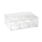 Thumbnail image #1 for Vollrath SBB33 Countertop Pastry Display Case, Clear Acrylic, 3 Drawers, Stackable