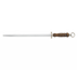 Thumbnail image #1 for Mundial 14-Inch Round Regular Cut Sharpening Steel with Wood Handle and Hanging Ring