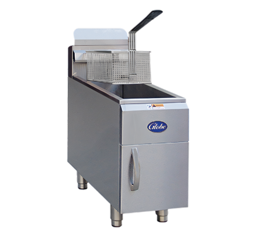 Product image #1 for Globe GF15G 15 lb Natural Gas Countertop Gas Fryer