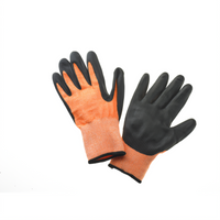 Mercer Culinary Millennia 13-Gauge X-Large Cut Resistant Food Processing Gloves, Orange/Black, 12 Pair Case