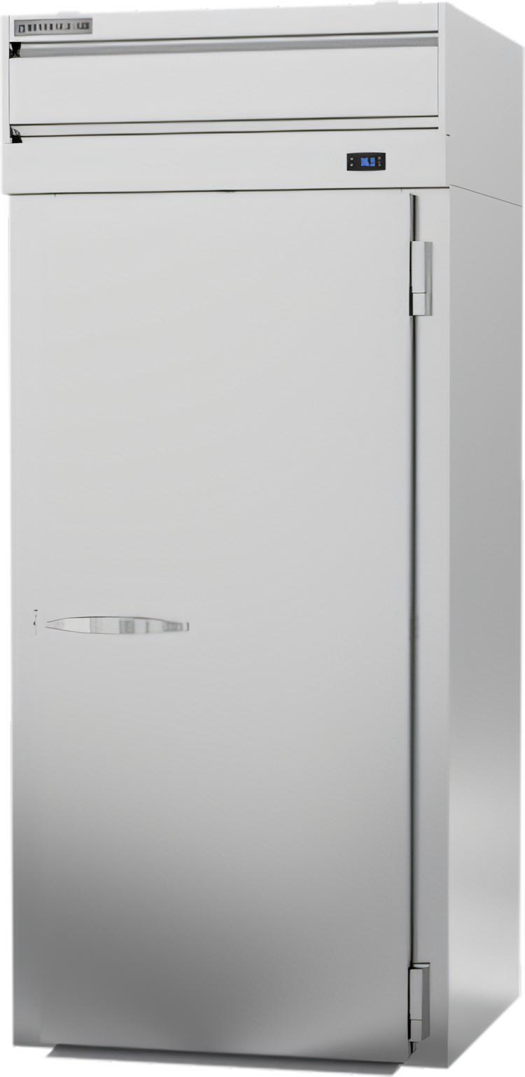 Product image #1 for Beverage-Air P-Series One-Section Top-Mount Roll-In Refrigerator with Solid Door, 34.86 Cu. Ft.