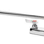 Thumbnail image #1 for Krowne Silver Series 13-816L Deck-Mount Manual Faucet, 8-Inch Centers, 16-Inch Swing Spout, Ceramic Valves