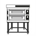 Thumbnail image #1 for Moretti Forni S125E Series 2-Deck Electric Pizza Oven with Stand