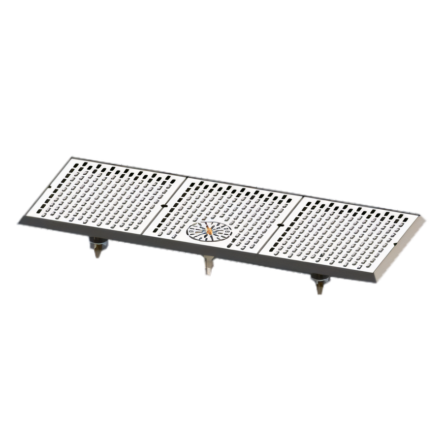 Product image #1 for Perlick C18750-51-GRC Surface-Mount Drainer with Glass Rinser for Brew Pipe Towers, 51 Inch