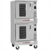 Thumbnail image #1 for Southbend Platinum 2-Deck Half-Size Electric Convection Oven on Legs, Standard Depth, Touch Screen Controls