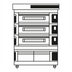 Thumbnail image #1 for Moretti Forni S125E Series 3-Deck Electric Pizza Deck Oven with Prover