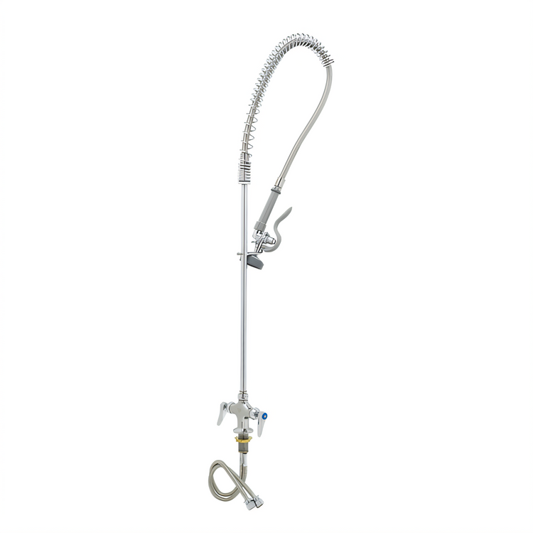 Product image #1 for EasyInstall Single-Hole Deck-Mount Pre-Rinse Unit with 44-Inch Flexible Hose and 1.15 GPM Spray Valve