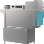 Thumbnail image #1 for Champion E-Series DualRinse 54 PRO-HR 54-Inch High-Temperature Rack Conveyor Dishwasher, 255 Racks/Hour, Heat Recovery, Built-In Booster