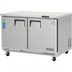Thumbnail image #1 for Everest ETBF2 Back Mount Two-Section Undercounter/Worktop Freezer, 14 Cu. Ft., 47-1/2 Inch Wide, Stainless Steel
