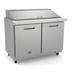 Thumbnail image #1 for Kelvinator Commercial 48-Inch Mega Top Refrigerated Sandwich/Salad Prep Table, Two-Section, 18 x 1/6 Pan Capacity