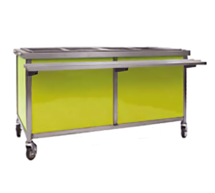 Product image #1 for Director's Choice DCS5-HFU-C 78" 5-Well Electric Mobile Hot Food Table