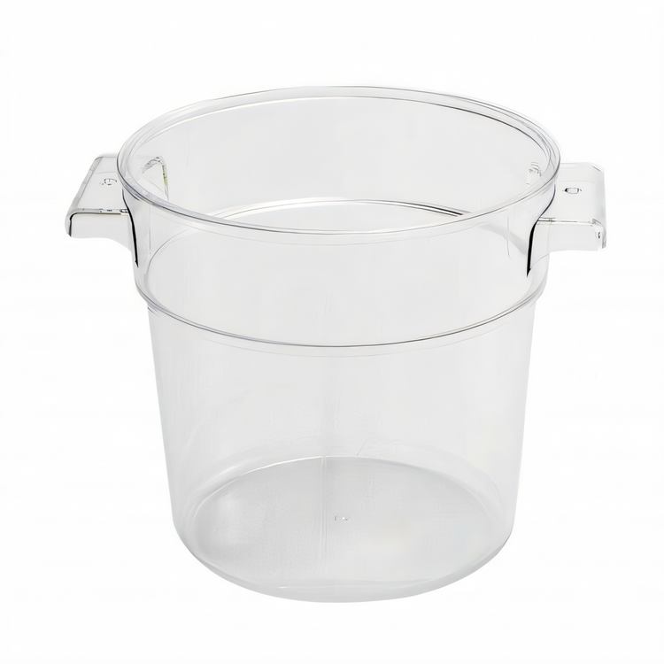 Product image #1 for 8 Quart Round Clear Polycarbonate Food Storage Container