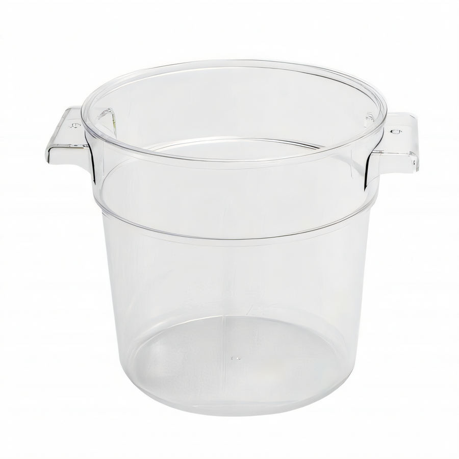 Product image #1 for 8 Quart Round Clear Polycarbonate Food Storage Container