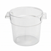 Thumbnail image #1 for 8 Quart Round Clear Polycarbonate Food Storage Container