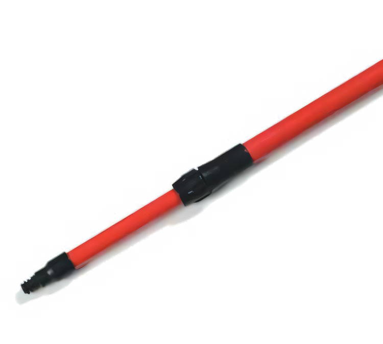 Product image #1 for Sparta Spectrum Telescopic Threaded Fiberglass Broom/Mop Handle, 54 Inches to 8 Feet, White