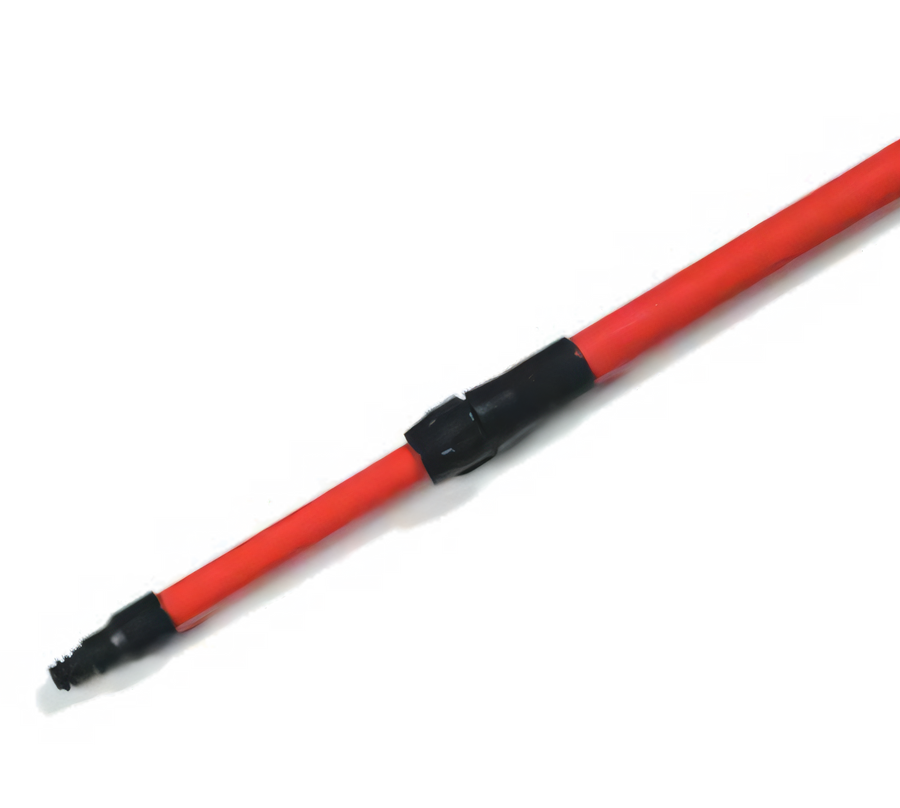Product image #1 for Sparta Spectrum Telescopic Threaded Fiberglass Broom/Mop Handle, 54 Inches to 8 Feet, White