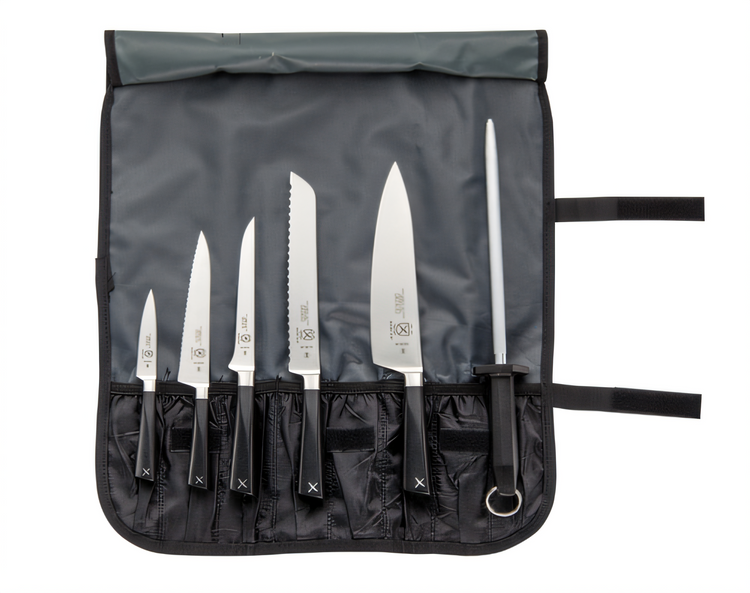 Product image #1 for Mercer Culinary ZüM 7-Piece Knife Roll Set